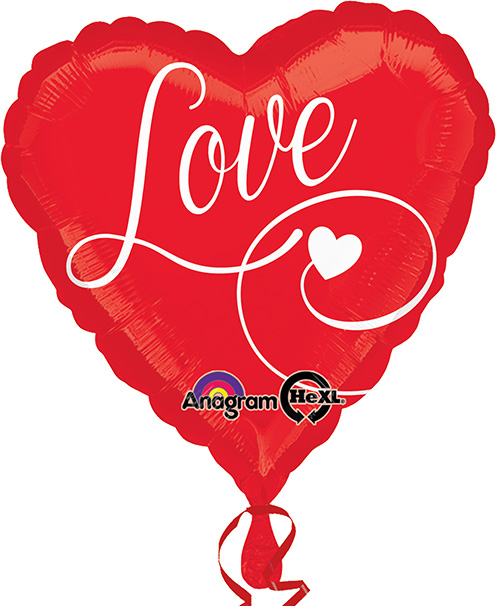 Hjartablöðrur vörunr. 27607-02