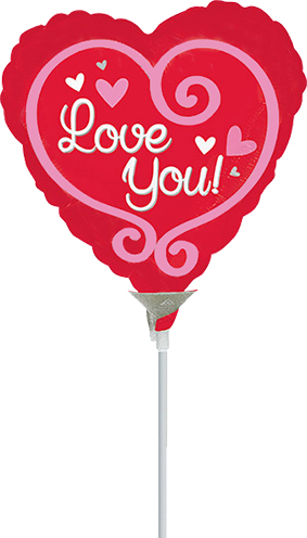 Hjartablöðrur vörunr. 37731-08